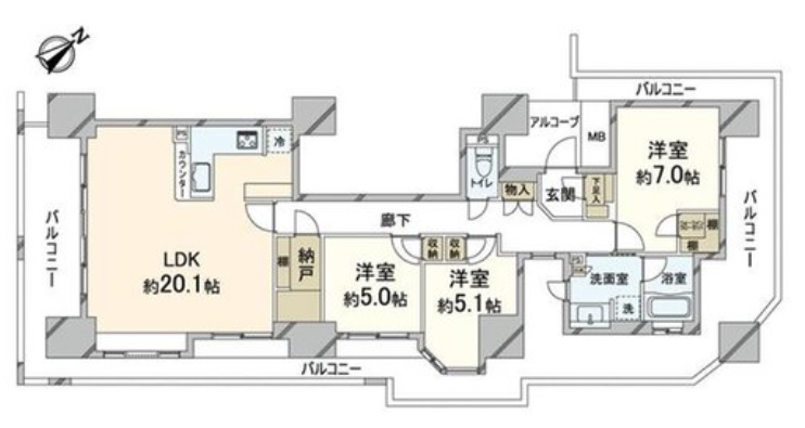 ビックカーサ堺しらさぎ駅前towercasaD 中古マンション （白鷺駅